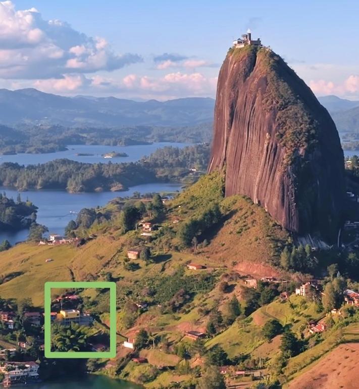 Descanso Bajo La Piedra Del Penol กัวตาเป ภายนอก รูปภาพ